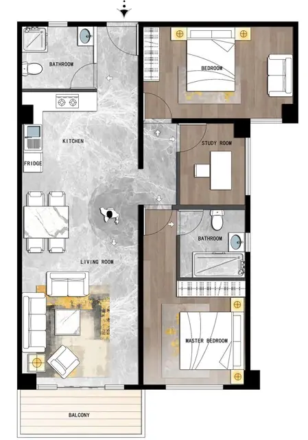 Versailles Garden. 1,2 & 3 Bedroom Apartments For Sale In Kileleshwa, Nairobi — photo 7
