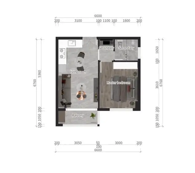 Bahari Starlet – 1 & 2 Apartment For Sale In Kileleshwa, Nairobi — photo 3