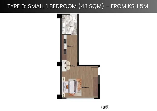 Diplomat Residencies – 1 & 2 Bedroom Apartments For Sale In Westlands, Peponi Road — photo 6