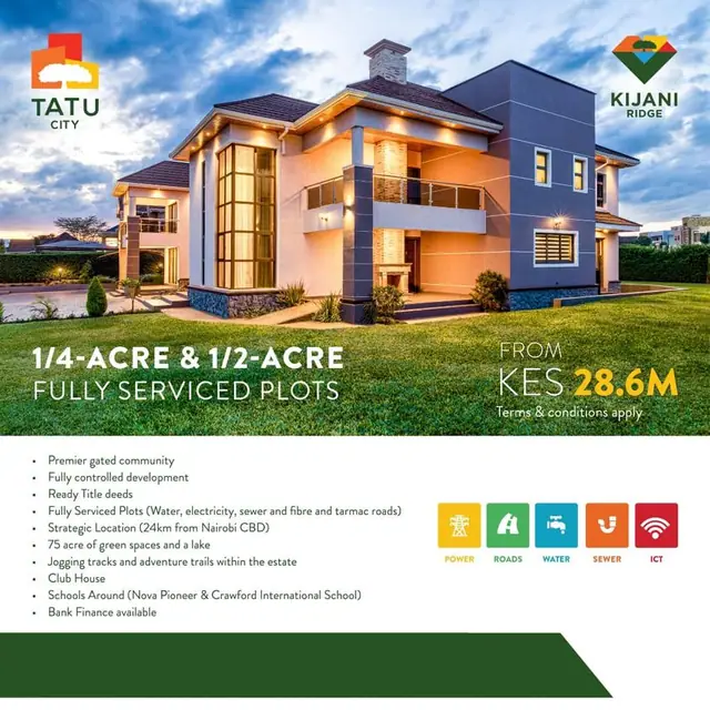 Kijani Ridge Plots for sale in Tatu City, Kiambu — photo 2
