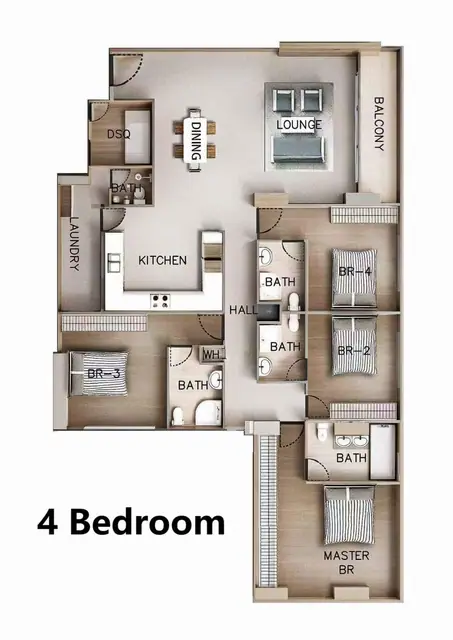 Express View Residency 1 Bedroom Apartments For Sale In Kilimani — photo 23