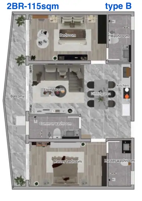 Diamond Bay Residence – 1 & 2 Bedroom Apartment For Sale In Westlands, Nairobi — photo 4