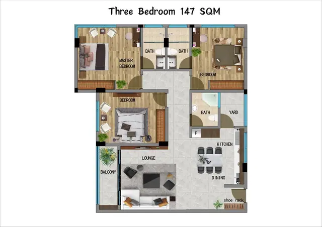 Studio 1, 2 & 3 Bedroom Apartments For Sale In Syokimau Mombasa Road — photo 17