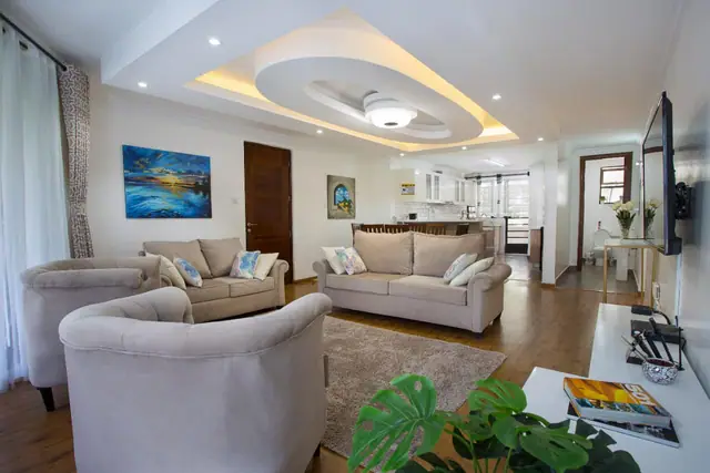 Furnished 3 bedroom apartments for rent in Riverside, Nairobi — photo 1