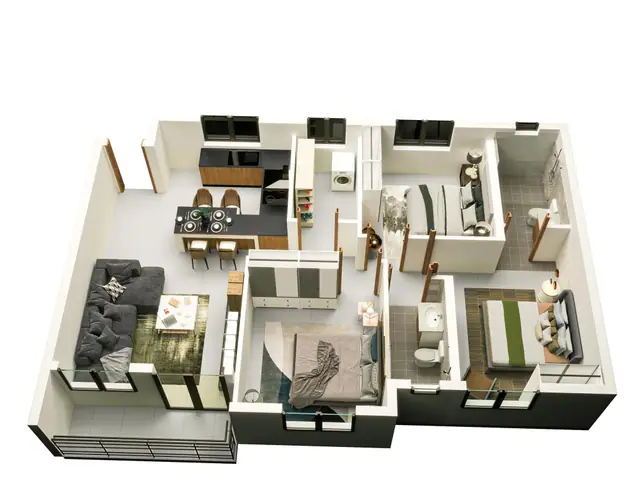 Bamburi Greenview Apartment 1,2 & 3 Bedroom Apartment For Sale In Mombasa — photo 7