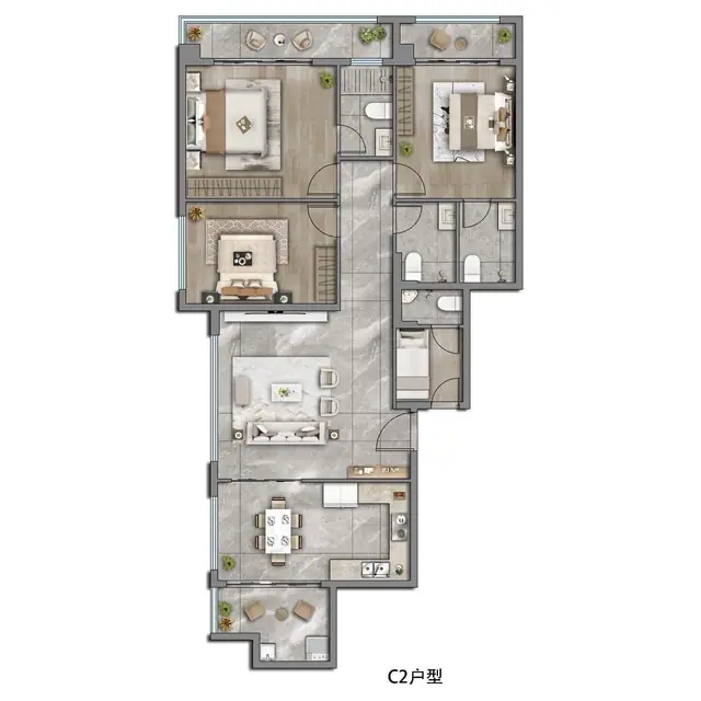 3 Bedroom With Dsq – Luckinn Ivy Apartment In Westlands — photo 5