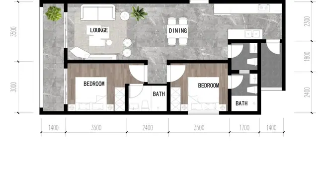 Oak West Residency – 1, 2 & 3 Bedroom Apartments For Sale In Westlands, Nairobi Off Mogotio Road — photo 12